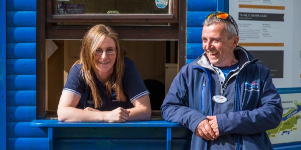 Cruise Loch Ness staff in Fort Augustus