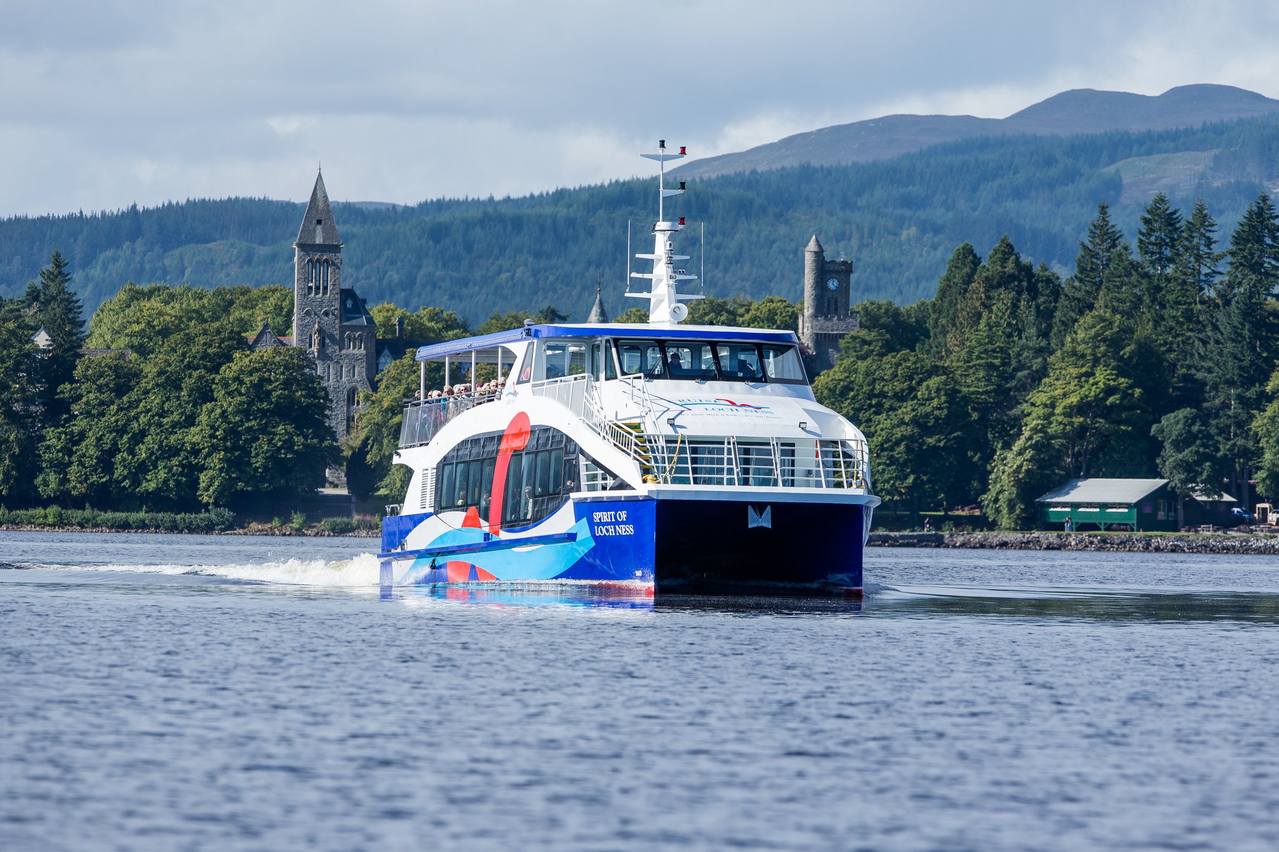 Arrival of the brand-new Spirit of Loch Ness