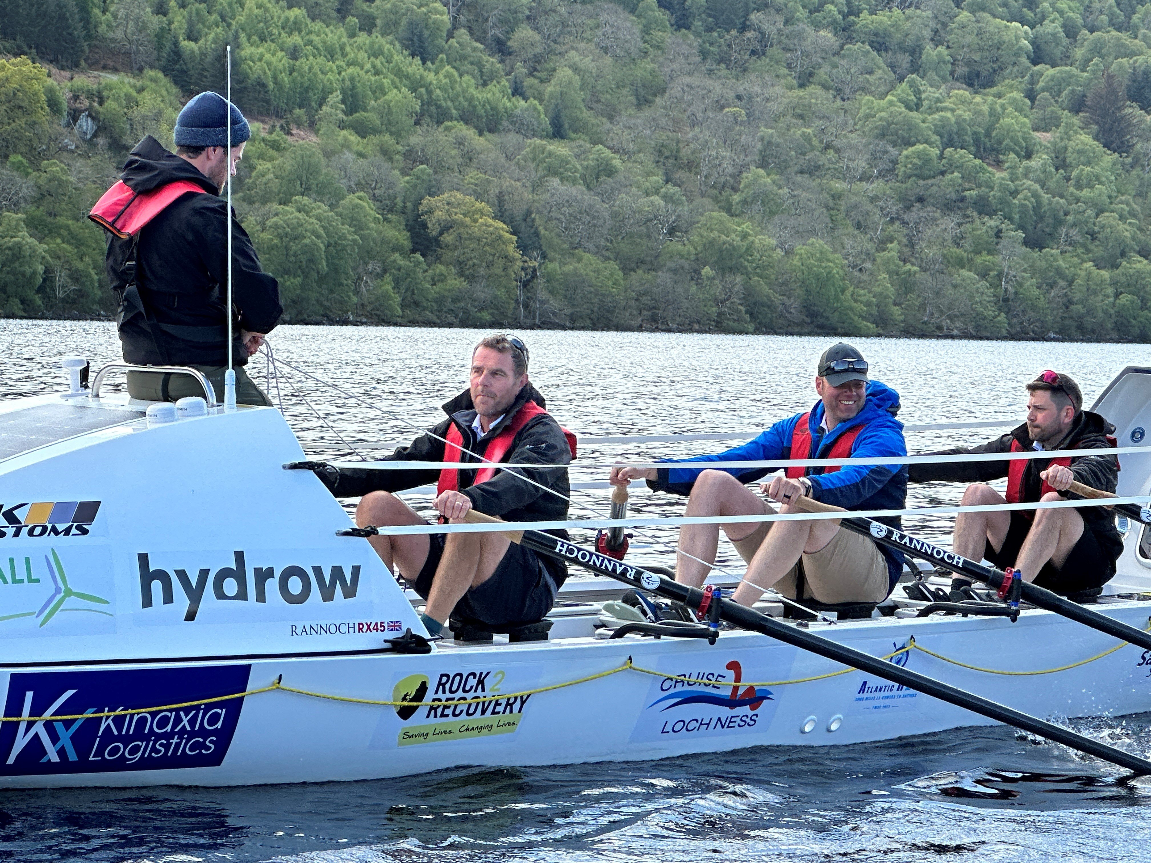 Proud Sponsors of an Atlantic Rowing Team